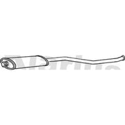 Klarius Box With Centre Pipe Centre fits Citroën Xsara 1998-2005 2.0