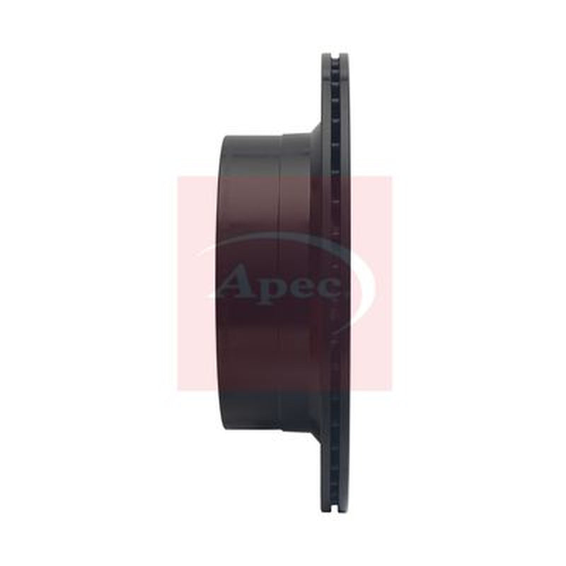 Apec 2 x Vented Brake Discs fits Mitsubishi Shogun Sport III 2015 on 2.4