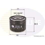 Comline Service Kit with Air & Oil Filters fits Lancia Y10 1985-1989 1.0