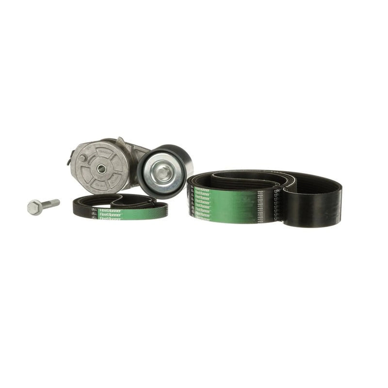 Gates V-Ribbed Belt Set fits Iveco Stralis II 2012 on