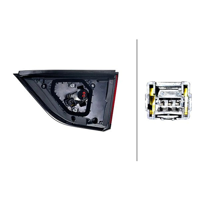 Hella Tail Light / Lamp W16W Left fits Renault Grand Scénic IV 2016-2023