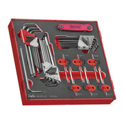Teng Tools Ball Point Hex & TX Key Set FOAM2 42 Pieces Teng Tools - Dynamic Drive