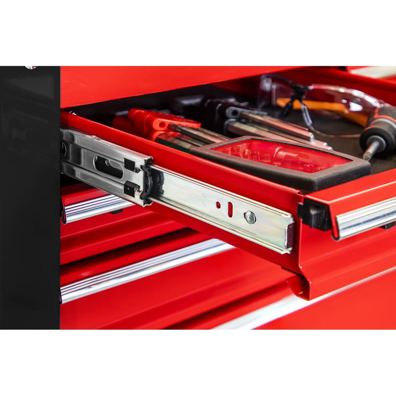 Superline PRO Heavy-Duty Mobile Tool & Parts Trolley 5 Drawers & Lockable Top Superline Pro - Dynamic Drive