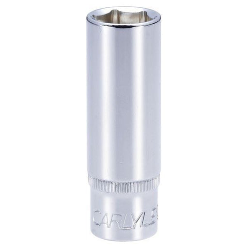 Carlyle Hand Tools 3/8Dr 15Mm Deep Chrome Socket SD38015M Caryle Tools - Dynamic Drive