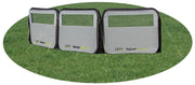 Quest Falcon Pro AirShield 500 Windbreak (3 panels - mid grey) Quest Leisure - Dynamic Drive