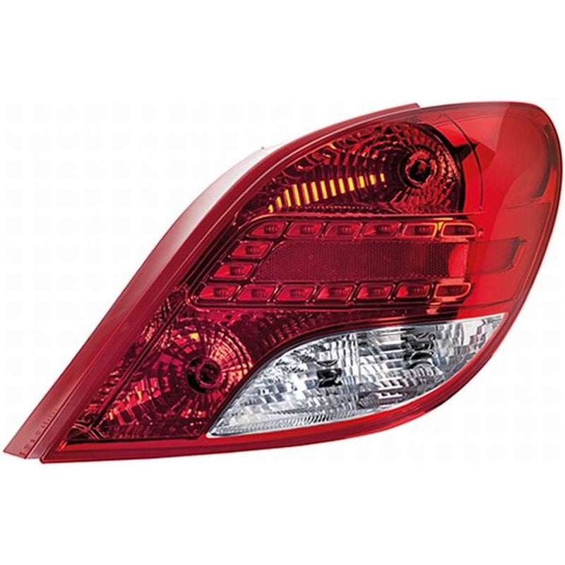 Hella Tail Light / Lamp R10W Right fits Peugeot 207 2006-2015 1.4 1.6