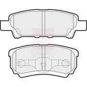 Apec Rear Brake Solid Discs & Pads fits Mitsubishi Lancer VII 2000-2013 1.3 1.6