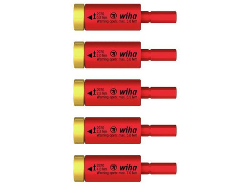 Wiha electric easyTorque Adapter Set, 5 Piece Wiha - Dynamic Drive