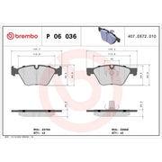 Brembo Front & Rear Brake Discs & Pads fits BMW 3 2004-2013