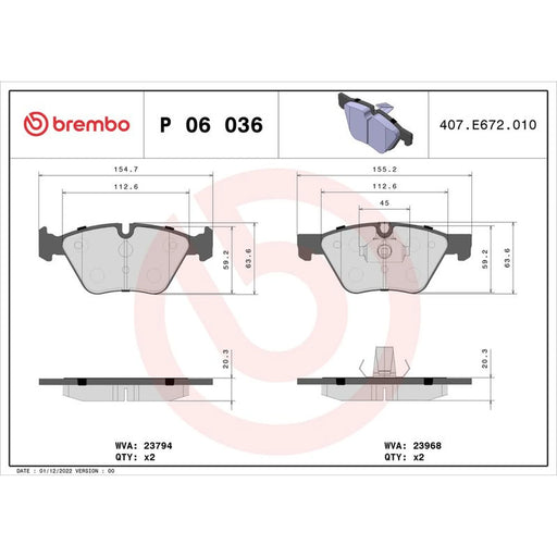 Brembo Front & Rear Brake Discs & Pads fits BMW 3 2004-2013