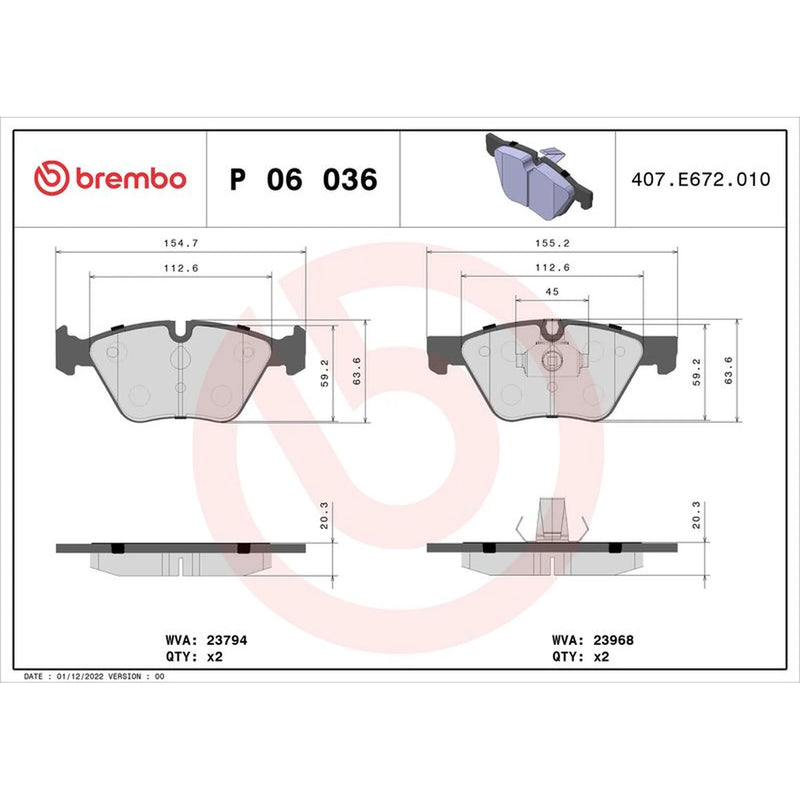 Brembo Front & Rear Brake Discs & Pads fits BMW 3 2010-2012