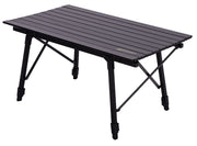 Quest Elite Brenig Slatted Black Camping Table Quest - Dynamic Drive