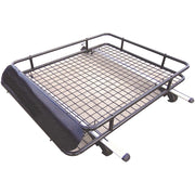 Leisurewize Universal Heavy Duty Steel Aerodynamic Roof Rack Bar Tray Carrier Streetwize  - Dynamic Drive