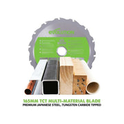 Evolution F165CCSL Multi-Material Circular Saw 1200W 240V Evolution - Dynamic Drive