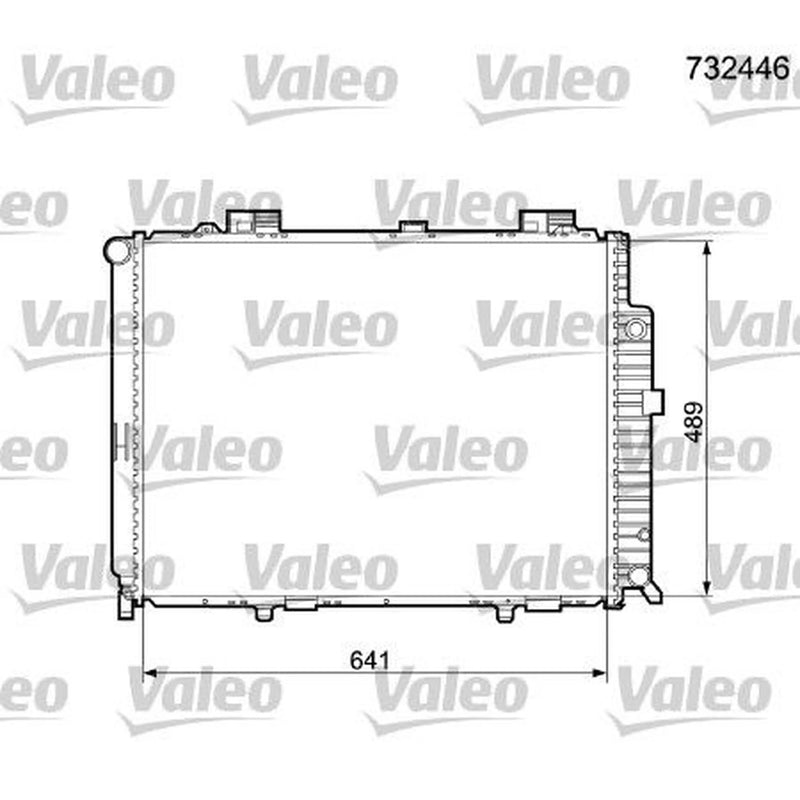 Valeo Engine Radiator 732446