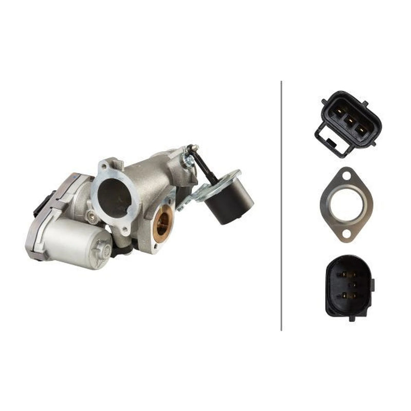 Hella Exhaust Gas Recirculation Valve fits Ford Mondeo 2000-2007 2.0
