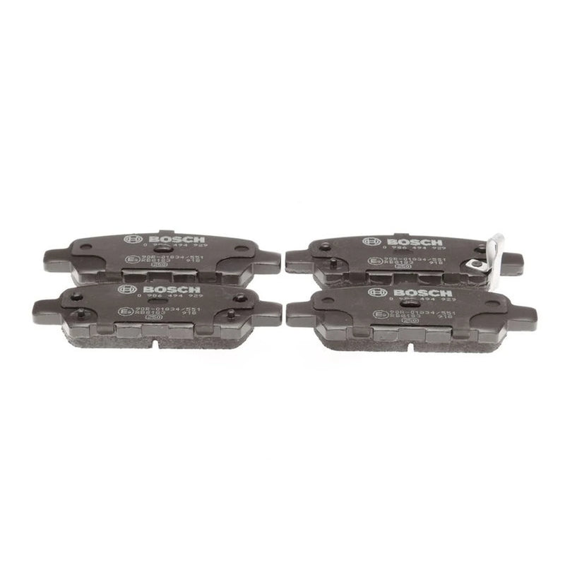 Bosch Front & Rear Pads fits Nissan Elgrand 2002-2010 3.5