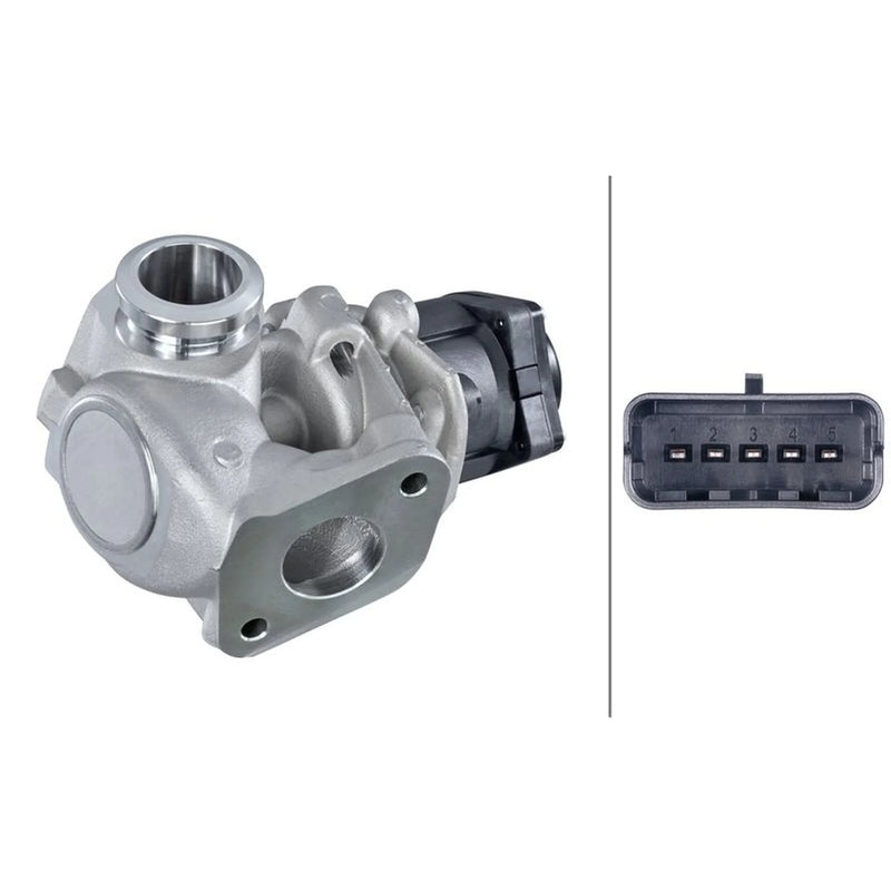 Hella Exhaust Gas Recirculation Valve fits Citroën C1 2005-2014 1.4