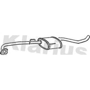 Klarius Box With Centre Pipe (Lh) Centre left fits Opel Omega B 1994-2003