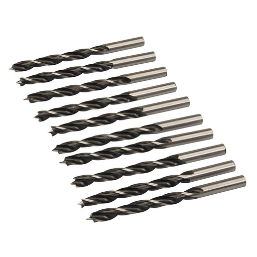 Silverline Lip & Spur Drill Bits 10pk 8mm Silverline - Dynamic Drive