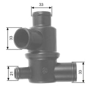 Gates Thermostat,Coolant TH14687