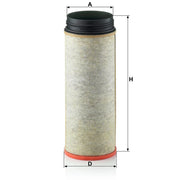 MANN-FILTER Secondary Engine Air Filter