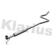 Klarius Box With Centre Pipe Centre fits Ford Fiesta VI 2008-2017 1.4