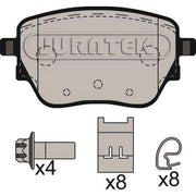Juratek Rear Brake Pad Set fits Mercedes-Benz A-Class 2018-2020