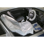 Sealey 5-in-1 Disposable Car Interior Protection Kit Display Box of 50 Sealey - Dynamic Drive