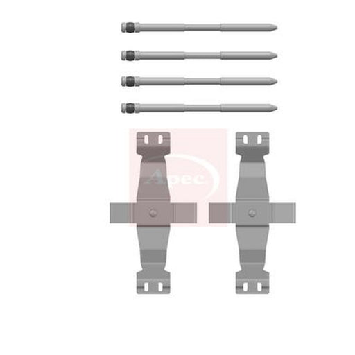 Apec Brake Pad Accessory Fitting Kit Front fits Tesla Model 3 2017-2020
