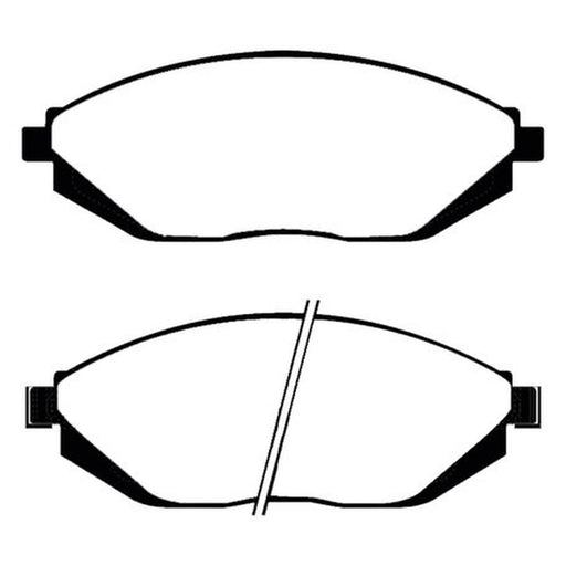 Abtex Front Brake Pad Set PLU2212