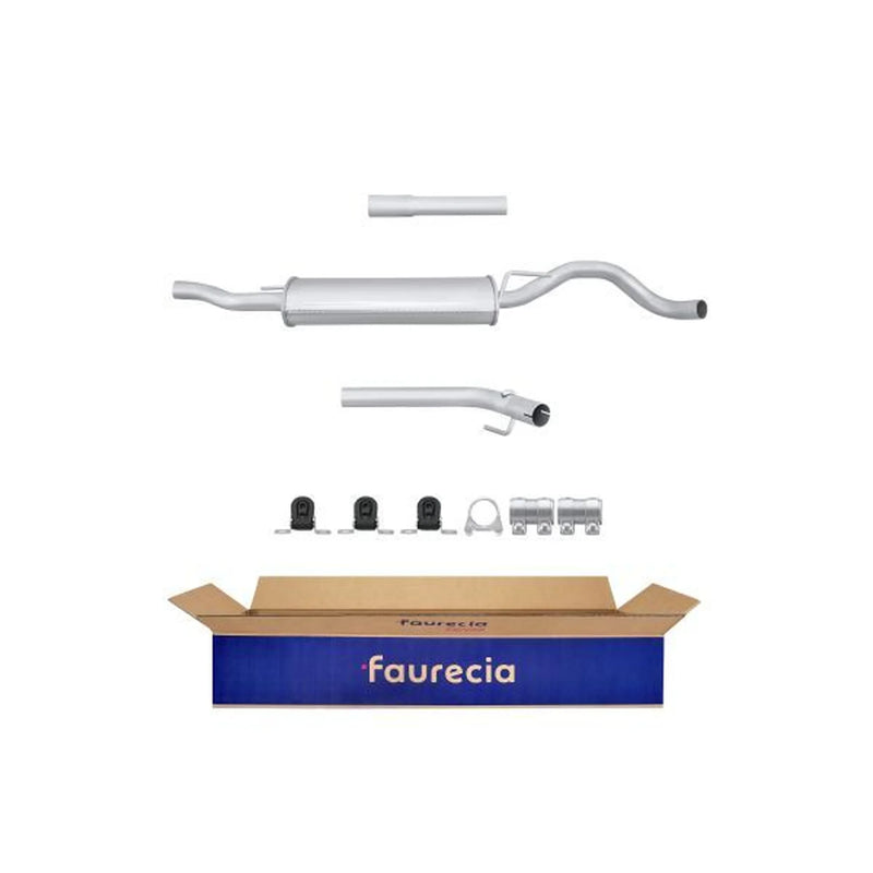 Hella End Silencer Rear fits VW Vento 1991-1998 1.4 1.6 1.8 1.9