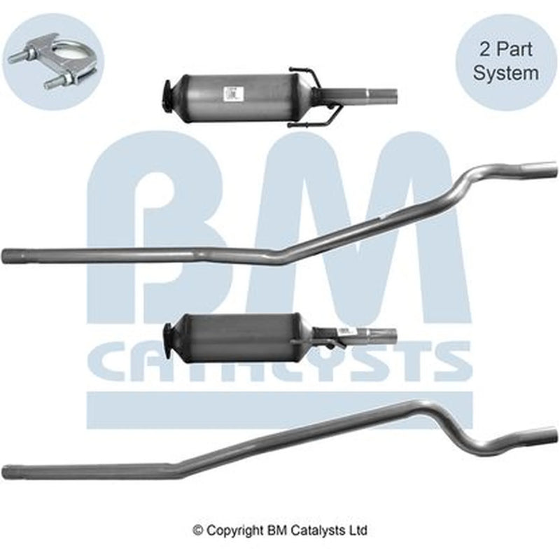 BM Catalysts Dpf fits Opel Combo Box Body/Mpv 2005-2012 1.3