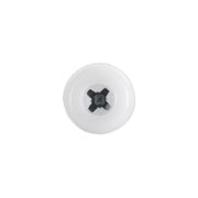 Sealey Number Plate Screw Plastic Head 4.8 x 24mm White Pack of 50 PTNP5 Sealey  - Dynamic Drive