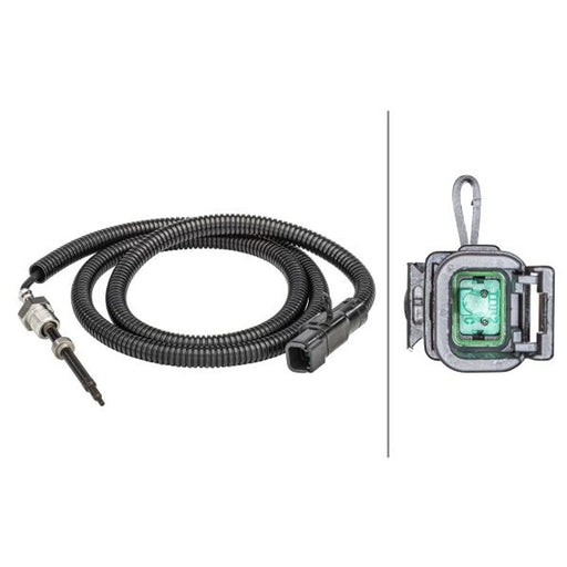Hella Exhaust Gas Temperature Sensor fits Volvo 9700 2009 on