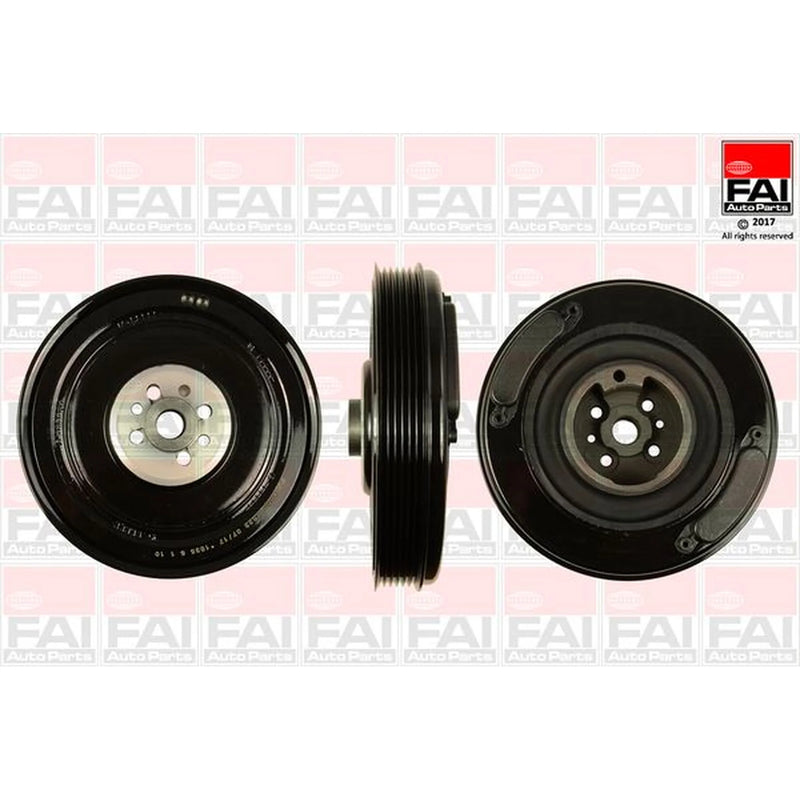 FAI Crank Shaft Belt Pulley fits Audi 100 C4 1990-1994 2.5