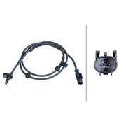 Hella ABS Wheel Speed Sensor Rear 6PU 358 417-121