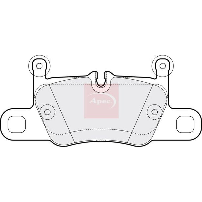 Apec Front / & Rear / Brake Discs & Pads fits Porsche 911 2011-2019 3.8