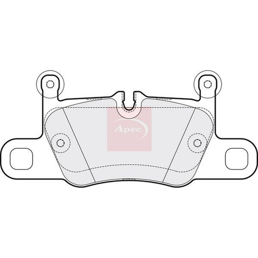 Apec Front & Rear Pads fits Porsche Cayenne 2023 on