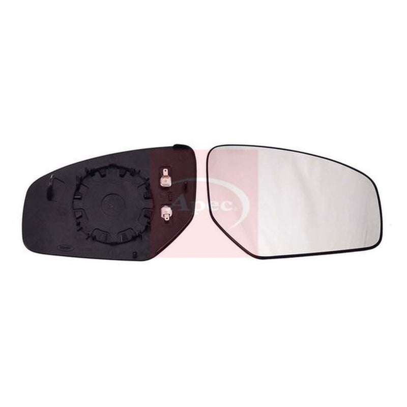 Apec Exterior Wing Mirror Glass Left fits Honda Civic IX 2012-2016