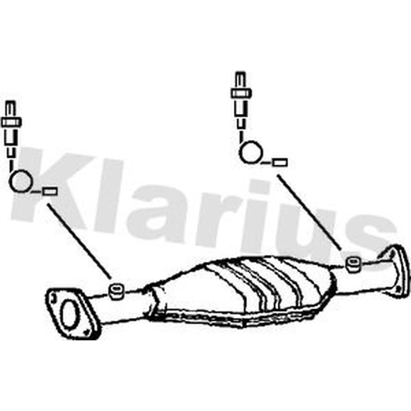 Klarius Catalyst Type Approved fits Honda Civic VI Fastback 1997-2001 1.6
