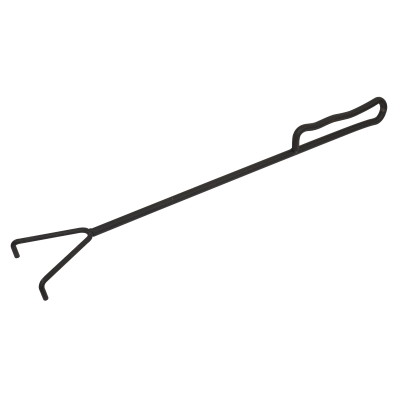 Dellonda 35" Square Outdoor Fire Pit Black Dellonda  - Dynamic Drive