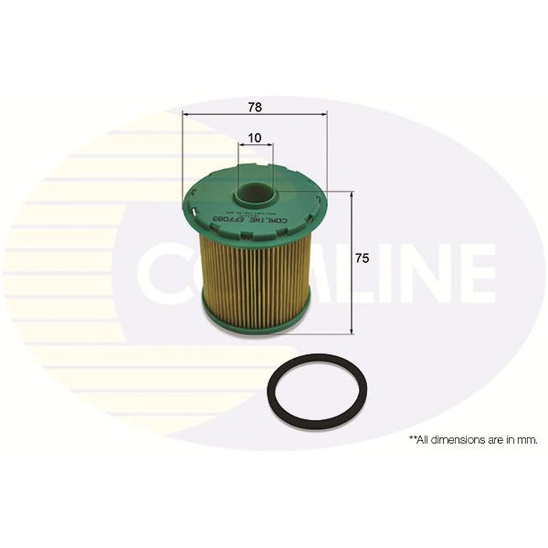 Comline Fuel Filter Element fits Renault Clio 1998-2005 1.9