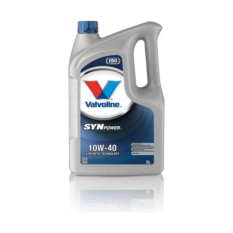 Valvoline SynPower 10W-40 10W40 Engine Oil - 5 Litres 5L Valvoline - Dynamic Drive