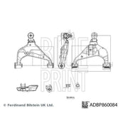 Blue Print Control/Trailing Arm Lower ADBP860084