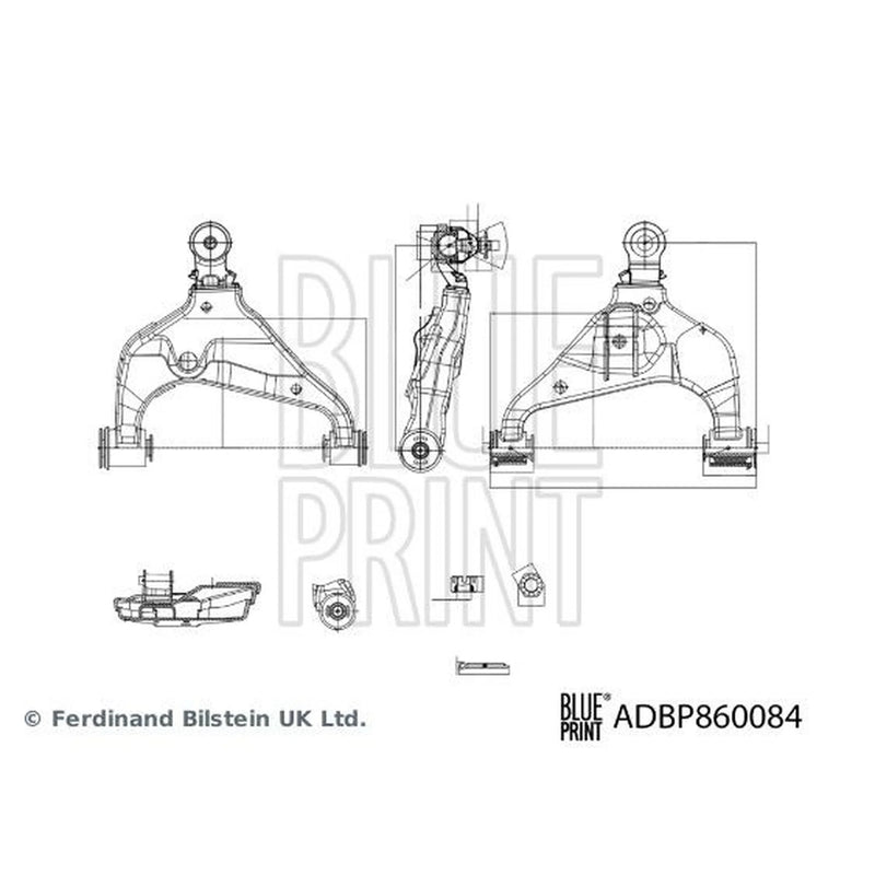 Blue Print Control/Trailing Arm Lower ADBP860084