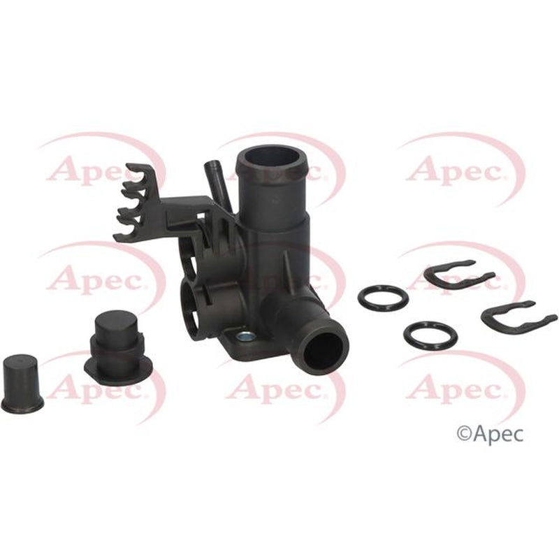 Apec Coolant Flange Housing Connector fits Audi 100 C4 1990-1994 2.0