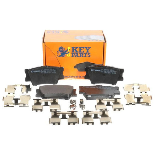 Key Parts 4 x Rear Brake Pad Set fits Lexus Es 2012-2018
