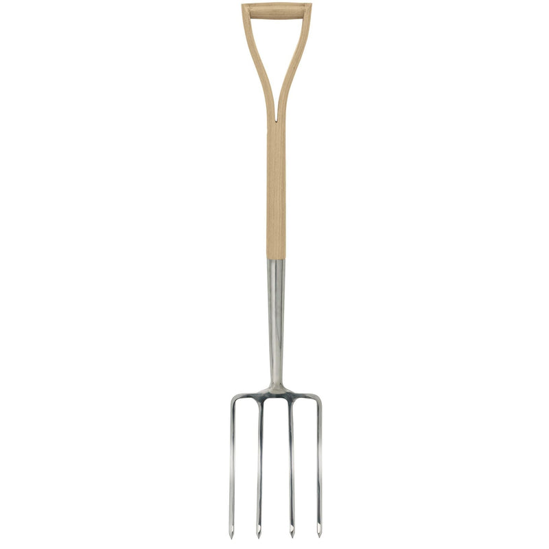 Draper Heritage Stainless Steel Digging Fork with Ash Handle 99013 Draper - Dynamic Drive