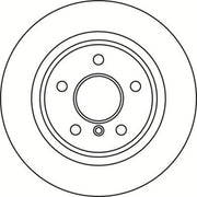 Abtex Front Brake Vented Discs & Pads fits BMW 5 2009-2017